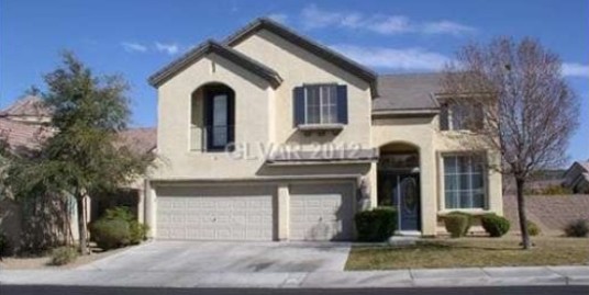 1340 Coulisse Street, Henderson, Nevada 89052-SOLD